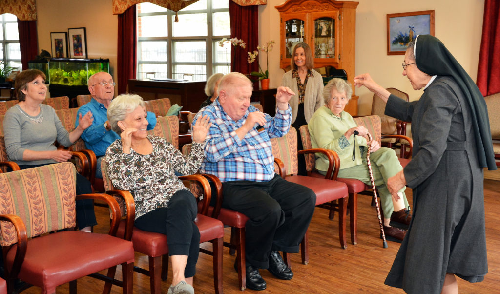 Exercise Class at St. Joseph's Residence